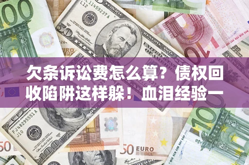 济南欠条诉讼费怎么算？债权回收陷阱这样躲！血泪经验一次讲透
